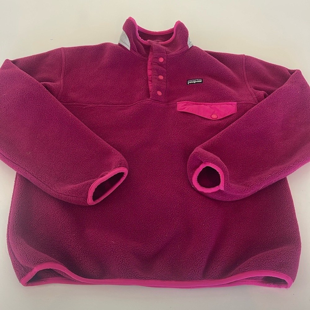 Kids Patagonia snap  fleece